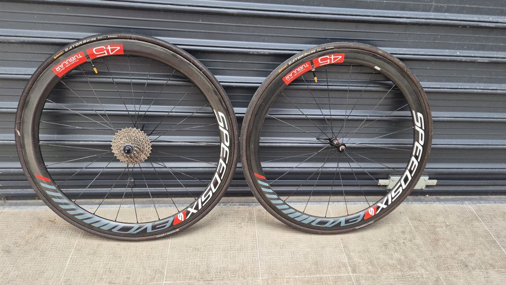 Rodas carbono Speedsix 45 tubular