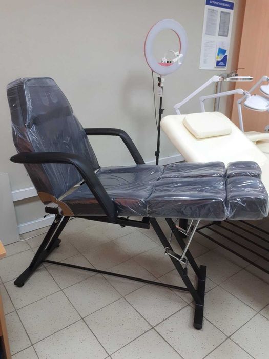 Крісло-кушетка 240 BLACK + стілець майстра 536 НОВІ