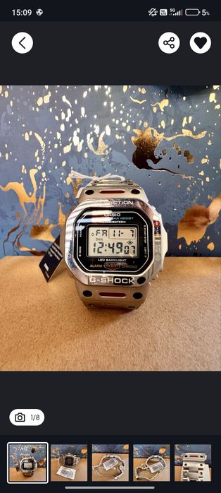 Zegarek Casio G-Shock. Długa gwarancja.