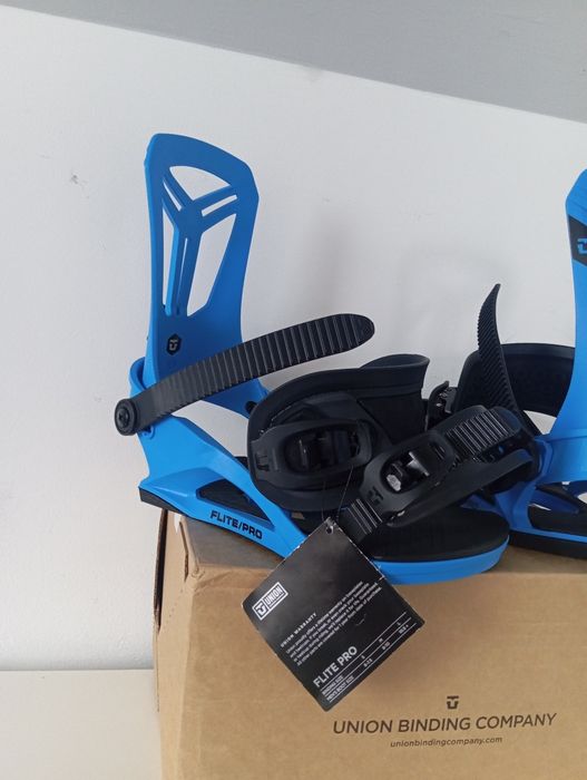 Wiązania snowboardowe union flite pro nowe M męskie snowboard Burton