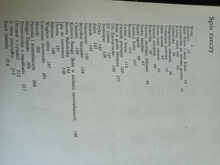 Książki Baśnie Andersena tom 1 i 2. Rok 1975