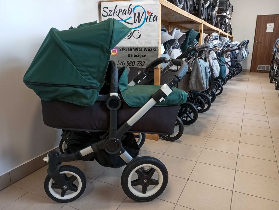 szkrabwita.pl Bugaboo Donkey rok po roku 2w1 3w1 dla bliźniaków GWARANCJA 12 miesięcy