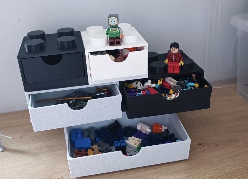 Шкатулка, бокс у вигляді блоків LEGO