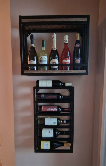 Wieszaki półki na wino