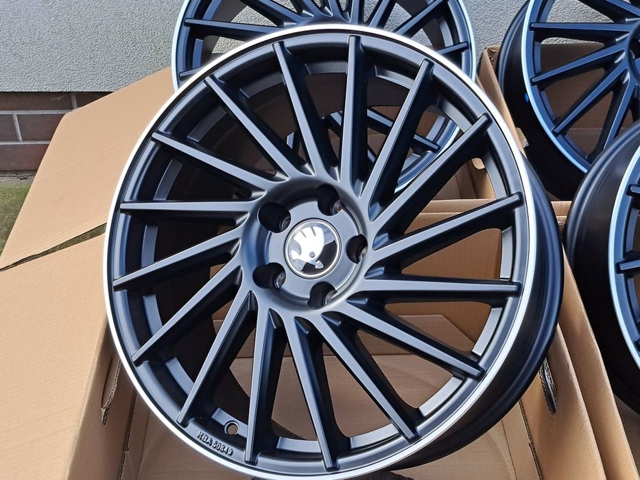 Alufelgi NOWE SKODA 18 5x112 Superb 1, 2 i 3 ET30 KESKIN KT17