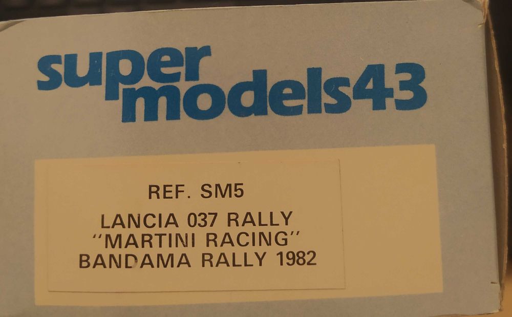 Lancia 037 da Vitese (ler anuncio)