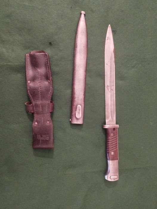 Espada  alemã K98. Segunda Guerra Mundial. 1942.