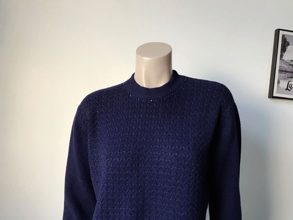 Sweter No Name damski M/L kaszmir wełna 
60%Wełna 
20%Kaszmir