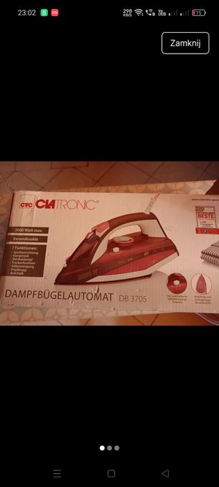 Żelazko do prasowania