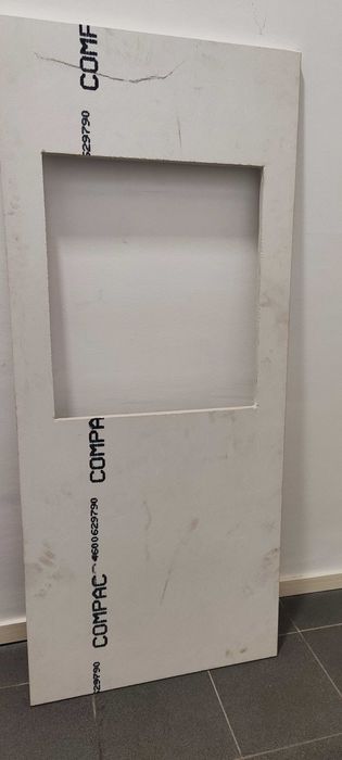 Balcão pedra COMPAC branco