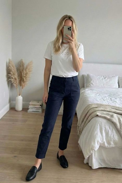 Massimo Dutti m 38 cygaretki eleganckie spodnie materiałowe bawełniane