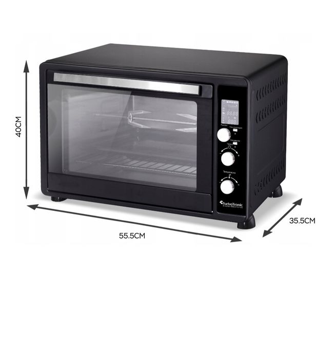 Piekarnik Elektryczny 45L 2000W Cyfrowy  Wyświetlacz 

TURBOTRONIC TT-