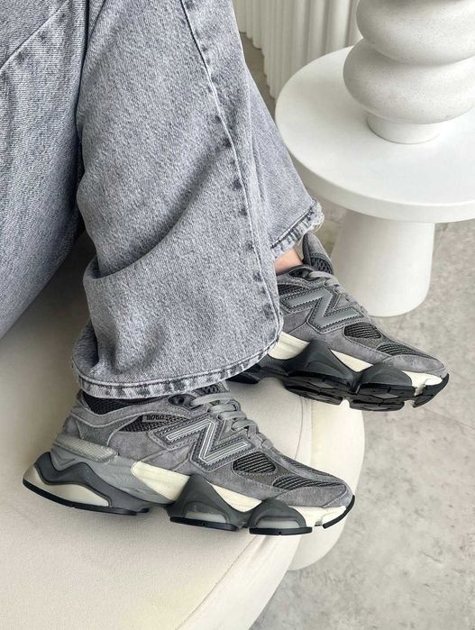 Кроссовки Женские New Balance 9060 DARK GREY/Кросівки Жіночі НьюБеланс