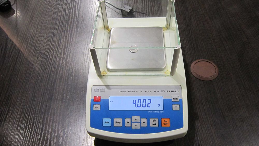 Весы (ваги) лабораторные, ювелирные Radwag PS 510/С/2 (510г/0,001г)