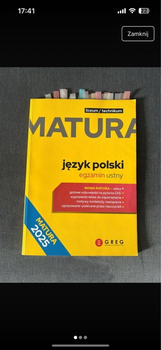 Matura ustna Polski