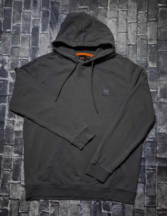 Hugo Boss Wetalk bluza bawełniana męska z kapturem hoodie logo premium