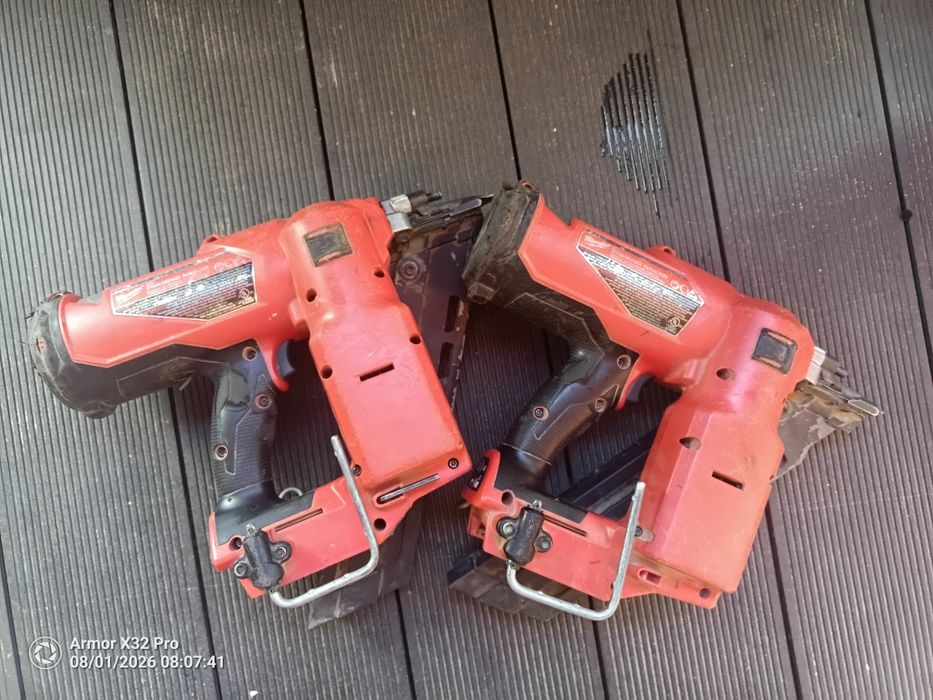 Gwoździarka Milwaukee ffn 90mm nie dobija gwoździ
