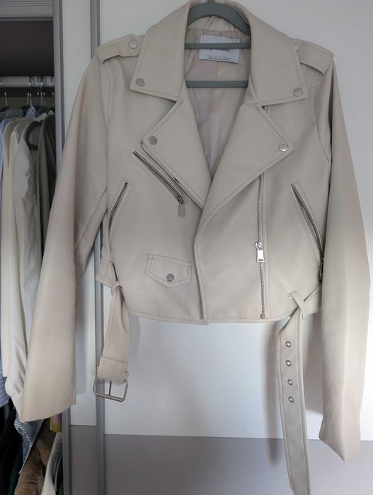 Casaco de napa branco