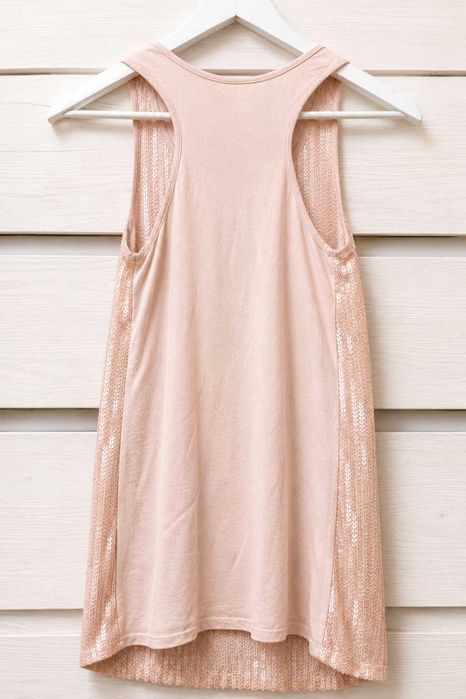 Cekinowy top tunika H&M XS /S