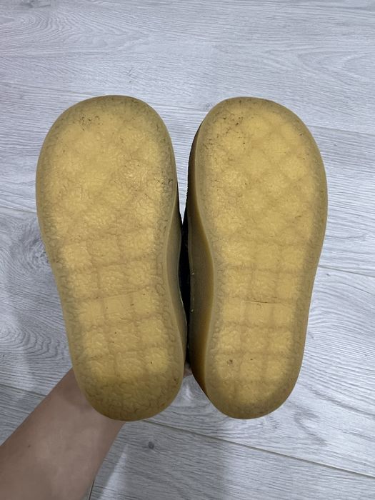 Замшеві черевики Zara , ботинки зима , овчина , 25 р.