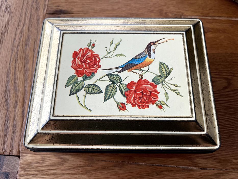 Puszka Pudełko na herbatę Niemeyer Holland Lata 1950/60 r.