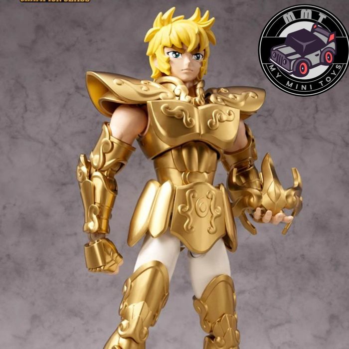 Saint Seiya Gold Saint Leão Aiolia  Figura Montável Blokees Champion Class