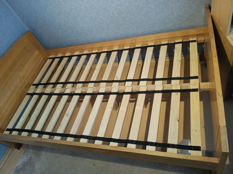 Łóżko+Materac sembella H3,wysokość 19 cm , długość 200cm, szerokość -120cm, materac sprężynowy.