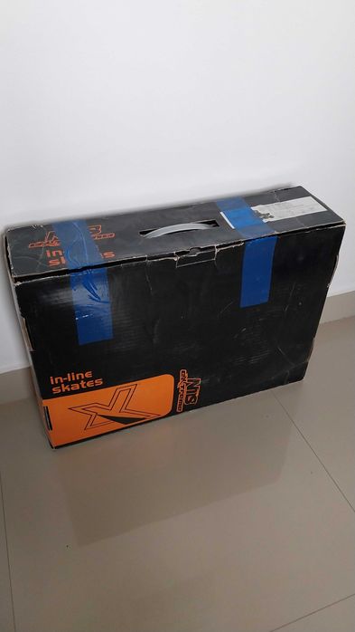 Rolki męskie czarne 43