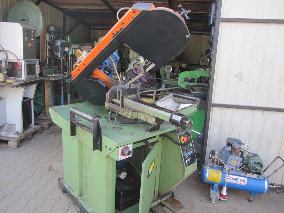 Piła taśmowa do metalu przecinarka FMB 300 HYDRAULICZNA