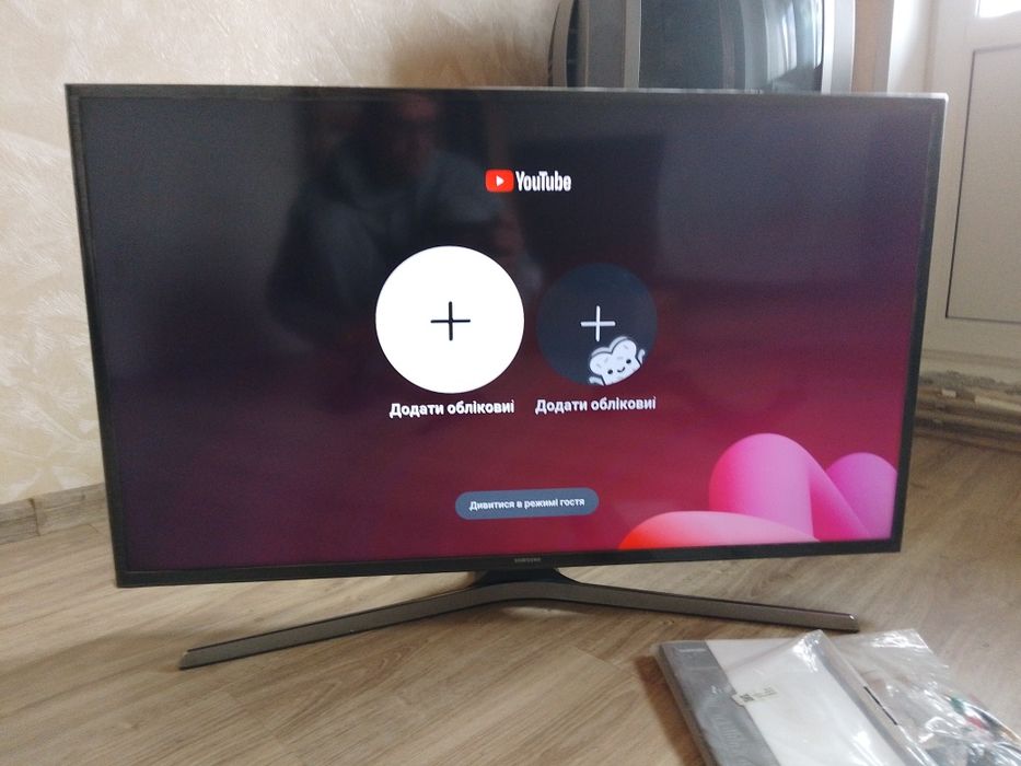 Телевизор Samsung UE40MU6172U XXH идеальное состояние LIKE NEW