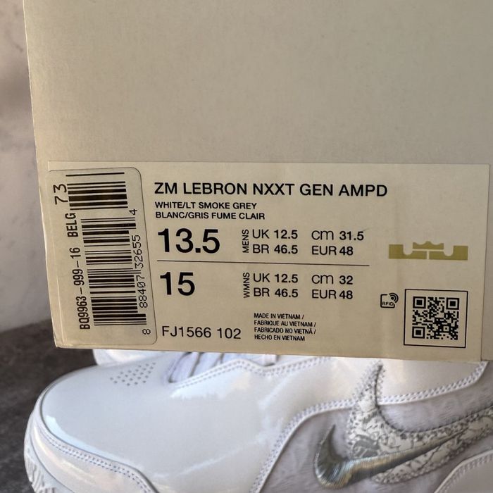 Баскетбольні Кросівки LeBron NXXT Gen AMPD (Розмір 48) FJ1566-102