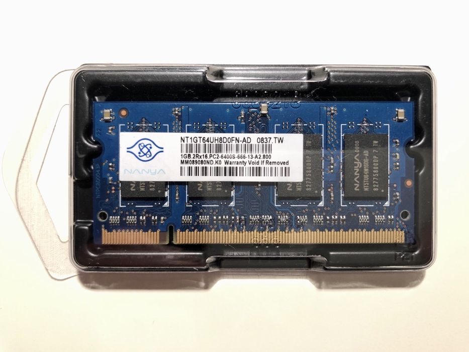 2 Placas de memória para PC portátil64575359375235122