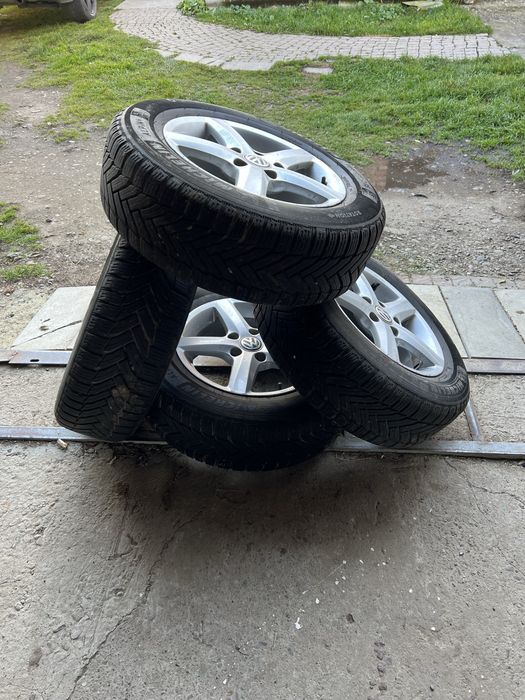 Титанові диски оригінал +Резина зимова 195/65 R15 комплект 4