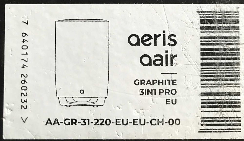 Oczyszczacz powietrza AERIS by iRobot Aair 3-in-1 Pro pomoc na alergie