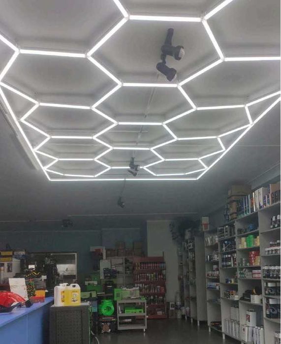 CONJ. CANDEEIRO DE TECTO HEXAGONAIS- REF: 54805