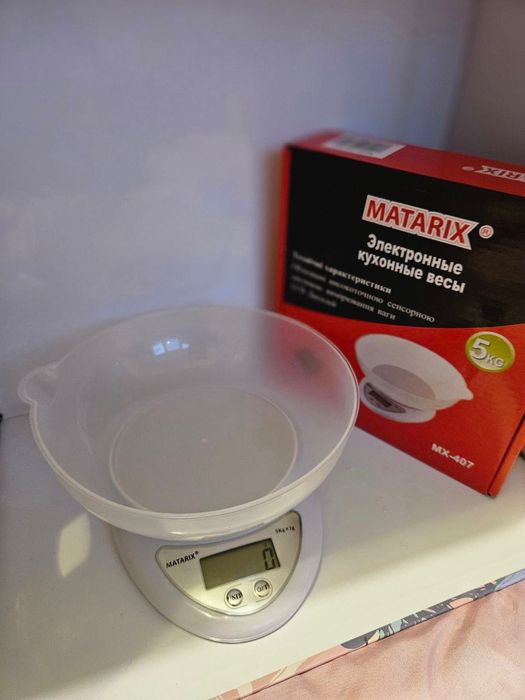 Весы кухонные до 5 кг, новые
