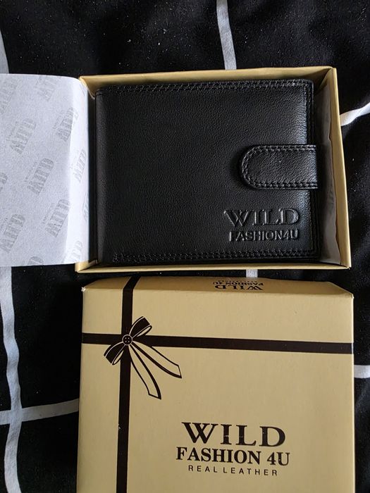 Portfel męski skórzany