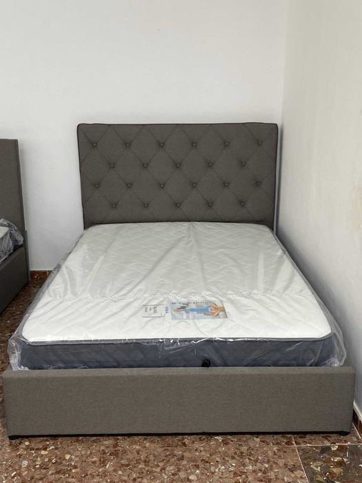 Cama nova com espaço de armazenamento - pague em casa - envio grátis