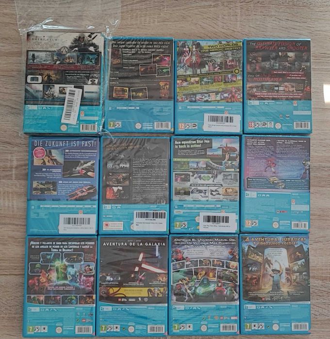 Jogos Selados Nintendo Wii U