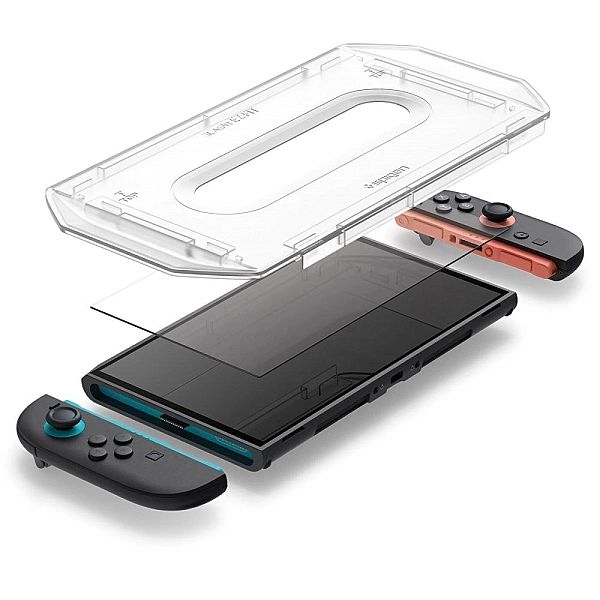 Szkło Hartowane Spigen Glas.tr "Ez Fit" 2-Pack Nintendo Switch 2 Clear