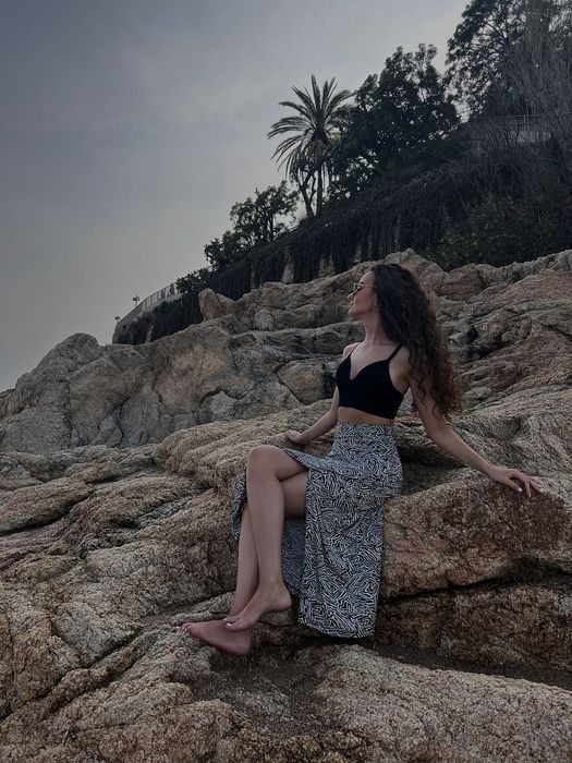 Спідниця принт зебра