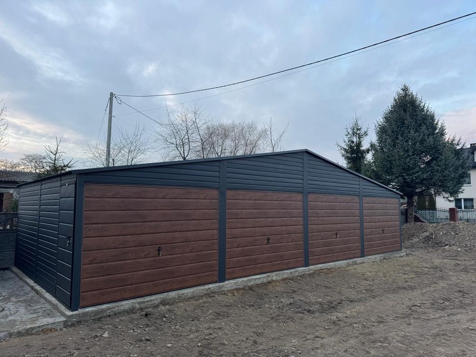 Garaż 12x5.5 garaże blaszane