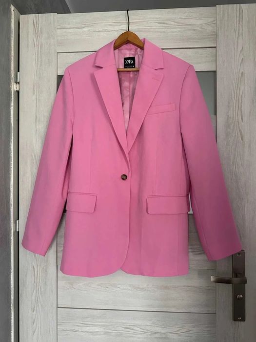 Marynarka różowa ZARA