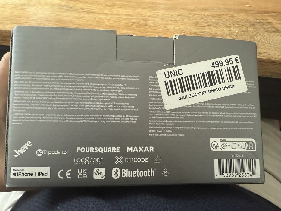 GPS GARMIN ZUMO XT  (Motas) + Mapas premium pagos ÁFRICA E MEDIO ORIENTE