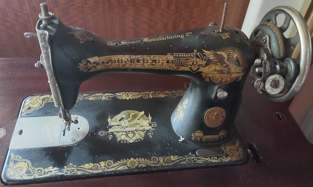 Maquina Singer Esfinge 1927 Fabrico Britânico - Escócia.