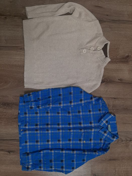 Кофта сорочка рубашка 6_7 років 122_128см