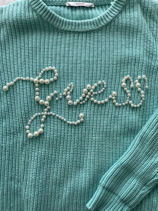 Malha verde-água da Guess