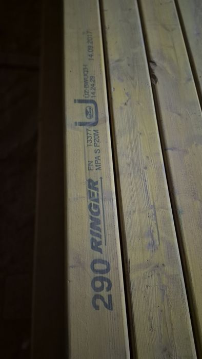Legary 2.9m Ringer, dżwigary, doka
