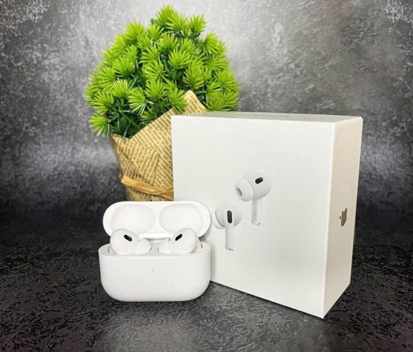 Навушники AirPods Pro 2 1:1 люкс якість аірподс про 2 білі