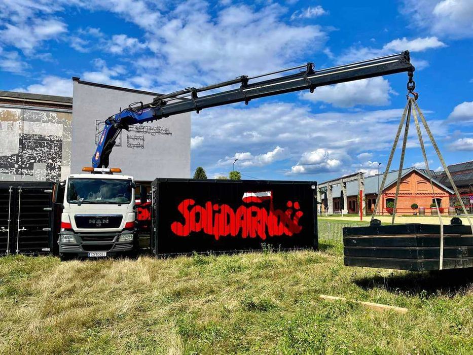 Usługi HDS transport montaż kontenery maszyny Sosnowiec Katowice Śląsk